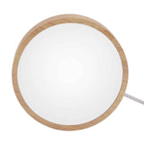 Round Wood Lighted Base Stand USB Powered 3 Color Temperature 10 Level Brightness Button Control LED Display Plate for Glass Crystal Art In Australia - Darrahopens
