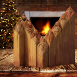 Heaven Nativity Tree Pillar Statue Resin Craft Statues Desktop Ornament Home Office Restaurant Decoration