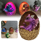 Simulations Crystal Dragon Egg Ornaments Desktop Decorations Shiny Resin Dragon Egg Ornaments Gift for Friends and Family In Australia - Darrahopens