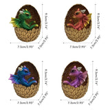Simulations Crystal Dragon Egg Ornaments Desktop Decorations Shiny Resin Dragon Egg Ornaments Gift for Friends and Family In Australia - Darrahopens