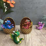 Simulations Crystal Dragon Egg Ornaments Desktop Decorations Shiny Resin Dragon Egg Ornaments Gift for Friends and Family In Australia - Darrahopens