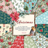 24 Sheets 6 Inch DIY Album Scrapbook Decorative Paper Pad Single Sided Background Cardstock Paper Patterned Papers for Magazines and DIY Origami