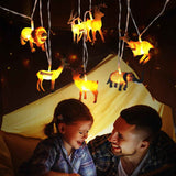 Animal String Lights 10 LEDs Small Animals String Lights Children Room Decoration for Kids Room Indoor String Lights In Australia - Darrahopens