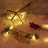 Christmas Snowflake Light 10 feet 20 LED Battery Operated Snowflakes String Lights Winter Fairy Lights Merry Christmas Decoration In Australia - Darrahopens
