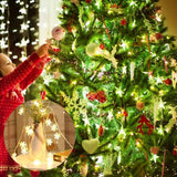 Christmas Snowflake Light 10 feet 20 LED Battery Operated Snowflakes String Lights Winter Fairy Lights Merry Christmas Decoration In Australia - Darrahopens