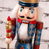 Nutcracker Soldier Ornaments 38cm Nutcracker Figure Wooden Ornaments for Home Christmas Party Decoration New Year Gifts for Children In Australia - Darrahopens