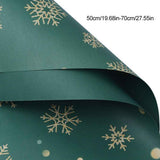 Christmas Kraft Wrapping Paper Christmas Elements Collection Double Sided Wrapping Paper Christmas Gift Box Decoration In Australia - Darrahopens