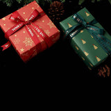 Christmas Kraft Wrapping Paper Christmas Elements Collection Double Sided Wrapping Paper Christmas Gift Box Decoration In Australia - Darrahopens