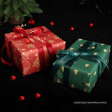 Christmas Kraft Wrapping Paper Christmas Elements Collection Double Sided Wrapping Paper Christmas Gift Box Decoration In Australia - Darrahopens