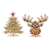 Wooden Advent Calendar Christmas Chocolate Stand Christmas Ornaments Party Decoration Gifts In Australia - Darrahopens
