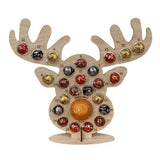 Wooden Advent Calendar Christmas Chocolate Stand Christmas Ornaments Party Decoration Gifts In Australia - Darrahopens
