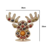 Wooden Advent Calendar Christmas Chocolate Stand Christmas Ornaments Party Decoration Gifts In Australia - Darrahopens