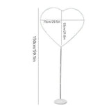 Love Balloon Column Arch Set Heart Balloon Frame Column Holder Stand Decoration For Wedding Birthday Baby Party