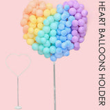 Love Balloon Column Arch Set Heart Balloon Frame Column Holder Stand Decoration For Wedding Birthday Baby Party
