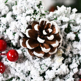 Christmas Wreath Artificial Christmas Hanging Wreath for Front Door Wall Tree Christmas Party Shop Window Decoration In Australia - Darrahopens