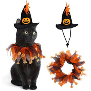 Halloween Collar Hat Set For Pet Dog Cat Head Bone Pattern Hat Funny Cosplay Dress Up Decoration For Holiday Party In Australia - Darrahopens