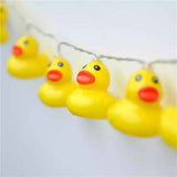 LED String Light Cute Mini Yellow Duck Animal Light String for Garden Terrace and Lawn Party Decoration In Australia - Darrahopens