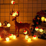 LED Christmas Light Christmas Snow Bear String Lights Home Decoration Lights for Gardens Terraces and Lawns In Australia - Darrahopens