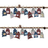 1-25 Number Christmas Advent Calendar Round Buttons Set For Gift Decor For Ribbons Cloth Bags Parcels In Australia - Darrahopens