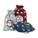 1-25 Number Christmas Advent Calendar Round Buttons Set For Gift Decor For Ribbons Cloth Bags Parcels