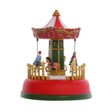 Christmas Mini Music Box Luminous Music Carousel Ferris Wheel Animated Christmas Gift Romantic Desktop Decoration In Australia - Darrahopens