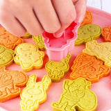Christmas Cutter Mold Set 6 Piece Pattern Kitchen DIY Baking Mold For Biscuits Pastries Fondant Cakes In Australia - Darrahopens