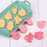 Christmas Cutter Mold Set 6 Piece Pattern Kitchen DIY Baking Mold For Biscuits Pastries Fondant Cakes In Australia - Darrahopens