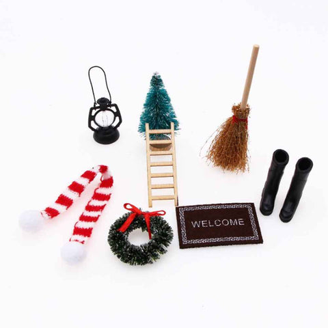 Christmas Decoration Accessories Set Christmas Miniature Ornaments Simulation In Australia - Darrahopens