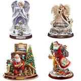 Christmas Santa Window Paste Stickers PVC Angel Merry Christmas Party Wall Stickers In Australia - Darrahopens