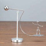 Balance Physics Toy One Foot Man Art Decompressive Science Psychology Home and Office Decor Desk Ornament Toy Surfing In Australia - Darrahopens