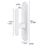 Cord Safety Blind Pull Cord Winder Curtain Cord Wrap Cleats Blind Cord Holder for Baby Children Protector Wall Hanging Hooks