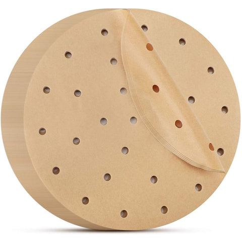 Fryer Liners Waterproof Fryer Filter Paper Fryer Round Perforated Parchment Paper for Fryer In Australia - Darrahopens