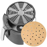 Fryer Liners Waterproof Fryer Filter Paper Fryer Round Perforated Parchment Paper for Fryer In Australia - Darrahopens