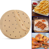 Fryer Liners Waterproof Fryer Filter Paper Fryer Round Perforated Parchment Paper for Fryer In Australia - Darrahopens