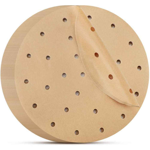 Fryer Liners Waterproof Fryer Filter Paper Fryer Round Perforated Parchment Paper for Fryer In Australia - Darrahopens