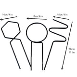 3 Pcs Metal Garden Trellis Climbing Plants Support Indoor Iron Plant Trellis for Ivy Vine Rose Flowers House Plants In Australia - Darrahopens