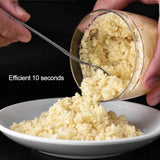 Manual Garlic Press Multi Function Garlic Mincer Garlic Crusher Safe and Easy to Clean Kitchen Tools In Australia - Darrahopens