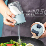 Push Type Salt Shaker Spice Jars with Lid Sealed Dust Proof Seasoning Jar Glass Bottle Kitchen Cooking Tools In Australia - Darrahopens