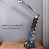 Eye Caring Desk Lamp with Wireless Charger Touch Dimming LED Table Lamps Folding Reading Light for Students In Australia - Darrahopens