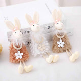Cute Easter Hanging Bunny Ornaments Easter Bunny Figurine Decorations for Hanging on Trees Windows Easter Decor In Australia - Darrahopens