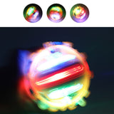 Pet Glowing Bouncing Ball Toy for Dogs Flashing Ball Elastic Flash LED Dog Toy with Light and Music Gift for Pets