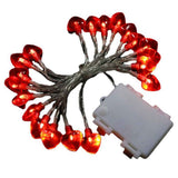 Love Heart Shaped String Lights 6 Meter 40 Leds Heart Love Valentine Lights for Wedding Party Birthday Home Decor In Australia - Darrahopens