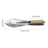 Multifunctional Garden Metal Serrated Digger Portable Serrated Digging Tool with Non Slip Handles Gardening Tools In Australia - Darrahopens