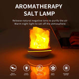 Salt Crystal Lamp Night Light USB Aroma Diffuser Salt Lamp Colorful Salt Crystal Lamp Fragrance Oil Diffuser for Office Yoga Bedroom In Australia - Darrahopens