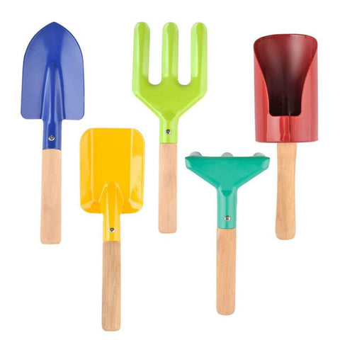 5Pcs Kids Mini Gardening Tool Set Children Garden Planting Hand Kit Garden Digging Sand Tools Toys In Australia - Darrahopens