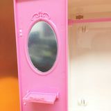 Doll Closet Clothing Organizer Mini Princess Furniture Wardrobe Ornaments Doll House Closet Toy Accessories