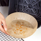 100 Pcs Air Fryer One Time Paper Liner Non Stick Air Fryer Paper Liners Oil Proof Parchment Baking Paper for Kitchen Microwave Oven In Australia - Darrahopens