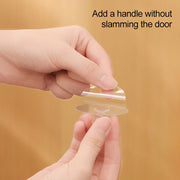 2Pcs Self Adhesive Knobs Acrylic No Drilling Mirror Cabinet Handles Clear Glass Drawer Knobs