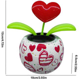 Solar Powered Dancing Flowers Swinging Ornament Electric Bobblehead Solar Flowers Toy for Car Home Decoration Gift In Australia - Darrahopens