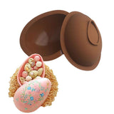 3D Easter Egg Chocolate Silicone Mold DIY Easter Surprise Mousse Moulds Baking Tool for Hot Chocolate Cocoa Bombs Cake In Australia - Darrahopens